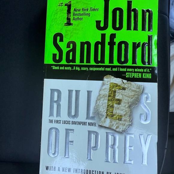 John Sandford 'Rules of Prey' Book - Picture 1 of 6